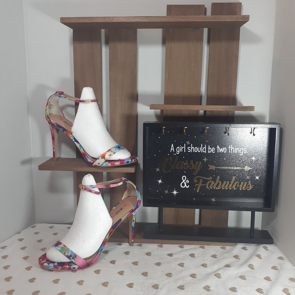 🎉S-HP🎉 JustFab "Rosey" Womens High Heels